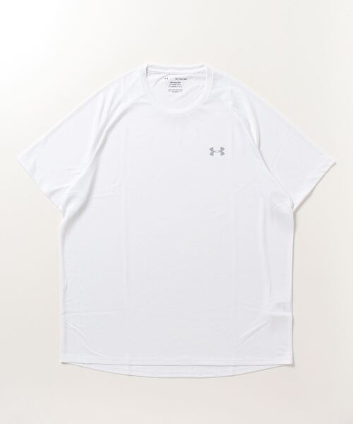 UNDER ARMOUR(アンダーアーマー)の「アンダーアーマー UAテック2.0 ショートスリーブ Tシャツ(Tシャツ/カットソー・メンズ・ブルー/ブラック/ホワイト/グレー/ネイビー系/ブラック×ブラック/ネイビー/グリーン/ブルー系/グレー系その他・M/4L/3L/LL/S/L)」の2枚目の写真