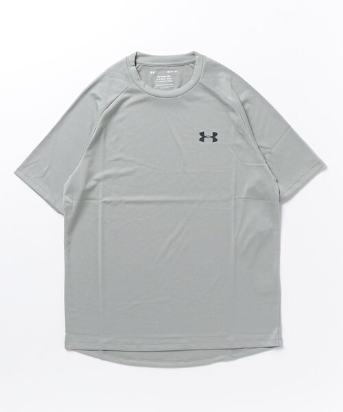 UNDER ARMOUR(アンダーアーマー)の「アンダーアーマー UAテック2.0 ショートスリーブ Tシャツ(Tシャツ/カットソー・メンズ・ブルー/ブラック/ホワイト/グレー/ネイビー系/ブラック×ブラック/ネイビー/グリーン/ブルー系/グレー系その他・M/4L/3L/LL/S/L)」の6枚目の写真