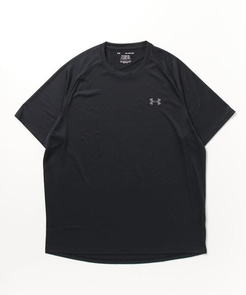 UNDER ARMOUR(アンダーアーマー)の「アンダーアーマー UAテック2.0 ショートスリーブ Tシャツ(Tシャツ/カットソー・メンズ・ブルー/ブラック/ホワイト/グレー/ネイビー系/ブラック×ブラック/ネイビー/グリーン/ブルー系/グレー系その他・M/4L/3L/LL/S/L)」の3枚目の写真
