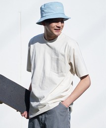 汗染みの目立ちにくいTシャツ ZEROSTAIN ゼロステイン　撥水性　UVカット　スラブ胸ポケット付き　クルーネックTシャツ