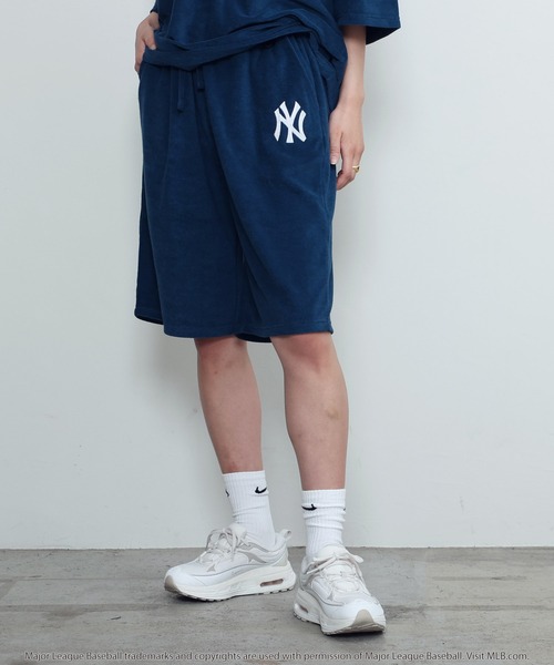 MLB(メジャーリーグベースボール)の「MLB / メジャーリーグベースボール Lulu & Arnie 別注パイル ショートパンツ(その他パンツ・メンズ・グリーン系その他/ブルー系その他/ホワイト系その他/ブラック系その他2/グレー系その他/ブラック系その他・FREE)」の6枚目の写真