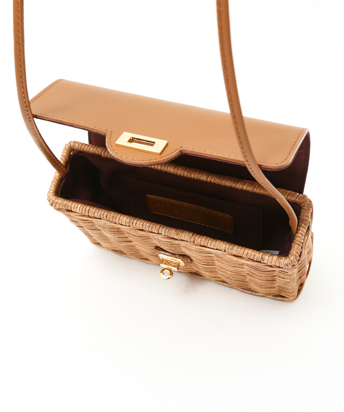 The Bagmati（ザバグマティ）の「【BAGMATI/バグマティ】ショルダーカゴバッグ（ショルダーバッグ・レディース・ダークベージュ/ブラック・フリー）」の19枚目の写真