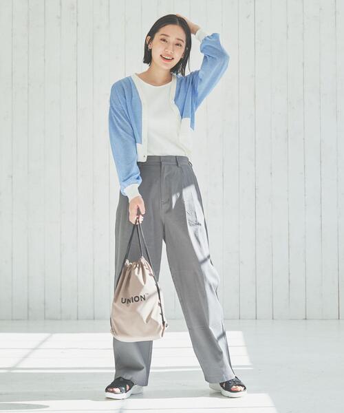 coen（コーエン）の「ボーダー&ソリッドアメスリタンクトップ（タンクトップ・レディース・ブラック/その他1/その他2/ホワイト・M/L）」の20枚目の写真