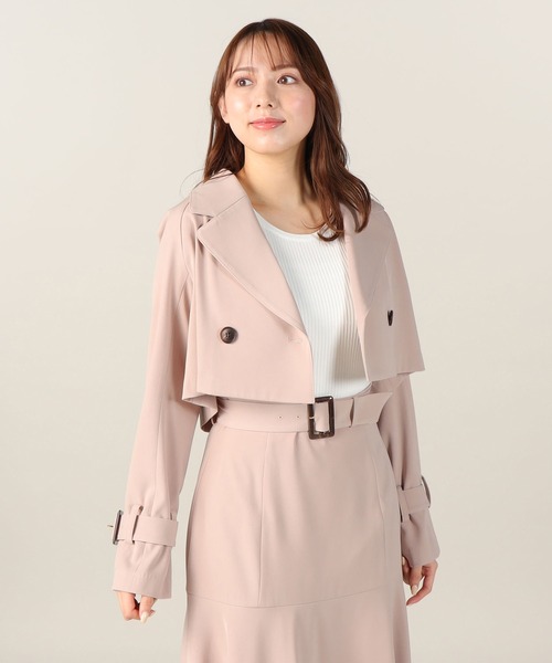 LAISSE PASSE（レッセパッセ）の「ショートトレンチジャケット