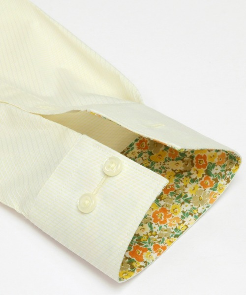 TOKYO SHIRTS（トウキョウシャツ）の「形態安定ノーアイロン ワイド 長袖ビジネスワイシャツ（ビジネスシャツ・レディース・ライトイエロー・S/M/XL/XS/L/LL）」の5枚目の写真