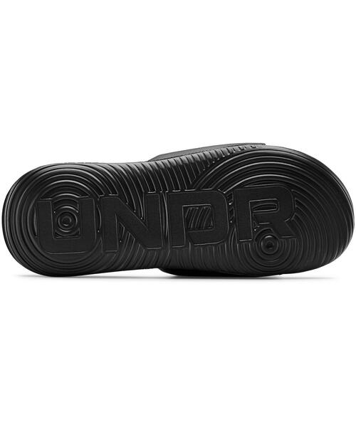 UNDER ARMOUR（アンダーアーマー）の「UAアンサ フィックス スライド（ライフスタイル/メンズ）（サンダル・メンズ・ブラック系/ブラック系その他・30.0cm/27.0cm/29.0cm/28.0cm/26.0cm/25.0cm）」の6枚目の写真