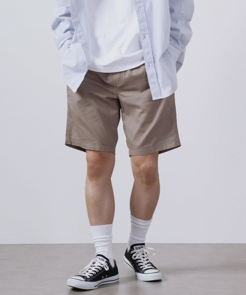 OUTDOOR PRODUCTS APPAREL(アウトドアプロダクツアパレル)の「OUTDOOR チノ ウエスト イージー ショーツ(チノパンツ・メンズ・ネイビー/ベージュ/ベージュ系その他/カーキ・L/LL/M)」の1枚目の写真