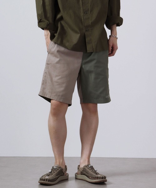 OUTDOOR PRODUCTS APPAREL(アウトドアプロダクツアパレル)の「OUTDOOR チノ ウエスト イージー ショーツ(チノパンツ・メンズ・ネイビー/ベージュ/ベージュ系その他/カーキ・L/LL/M)」の2枚目の写真