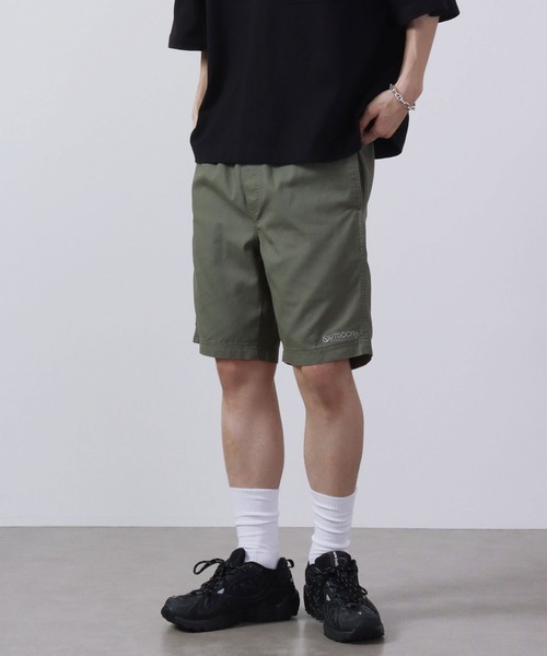 OUTDOOR PRODUCTS APPAREL(アウトドアプロダクツアパレル)の「OUTDOOR チノ ウエスト イージー ショーツ(チノパンツ・メンズ・ネイビー/ベージュ/ベージュ系その他/カーキ・L/LL/M)」の3枚目の写真