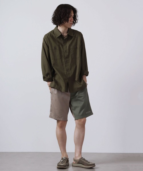 OUTDOOR PRODUCTS APPAREL(アウトドアプロダクツアパレル)の「OUTDOOR チノ ウエスト イージー ショーツ(チノパンツ・メンズ・ネイビー/ベージュ/ベージュ系その他/カーキ・L/LL/M)」の18枚目の写真