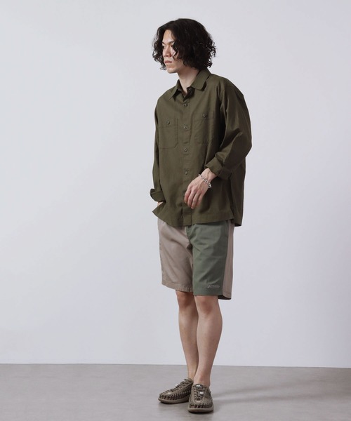 OUTDOOR PRODUCTS APPAREL(アウトドアプロダクツアパレル)の「OUTDOOR チノ ウエスト イージー ショーツ(チノパンツ・メンズ・ネイビー/ベージュ/ベージュ系その他/カーキ・L/LL/M)」の17枚目の写真