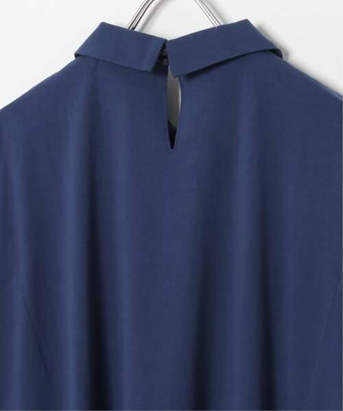 LBC（エルビーシー）の「シルケット襟付きプルオーバー（Tシャツ/カットソー・レディース・ブラック/ネイビー/ホワイト・M）」の18枚目の写真