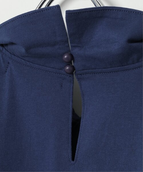 LBC（エルビーシー）の「シルケット襟付きプルオーバー（Tシャツ/カットソー・レディース・ブラック/ネイビー/ホワイト・M）」の16枚目の写真