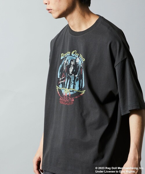 【AEROSMITH】 エアロスミス グッドプリントTシャツ 半袖 tee 黒 Aerosmith_エアロスミス ツアーTシャツ M 2004 - メルカリ