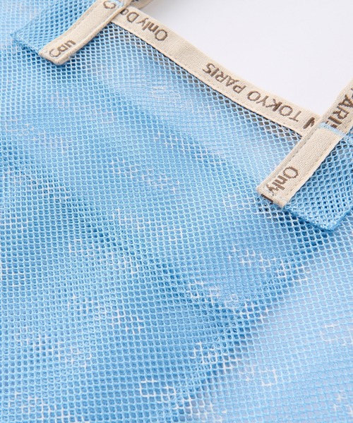 CIAOPANIC(チャオパニック)の「【GRAIN/グレイン】メッシュロゴトートバッグ(トートバッグ・レディース・ブラック/ベージュ/グリーン/ブルー/イエロー/ピンク・FREE)」の14枚目の写真