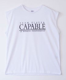 【GROOVY STORE】ワイドノースリーブTシャツ MC