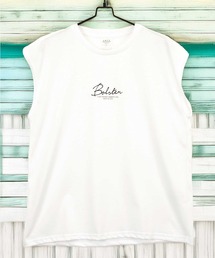 【GROOVY STORE】ワイドノースリーブTシャツ MC