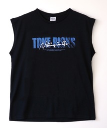 【GROOVY STORE】ワイドノースリーブTシャツ MC