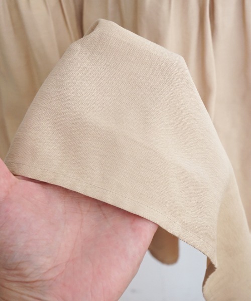 flower（フラワー）の「ボリュームティアードスカート（スカート・レディース・ホワイト/ベージュ・FREE）」の7枚目の写真