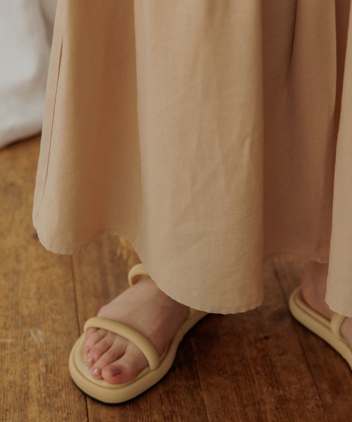 flower（フラワー）の「ボリュームティアードスカート（スカート・レディース・ホワイト/ベージュ・FREE）」の16枚目の写真