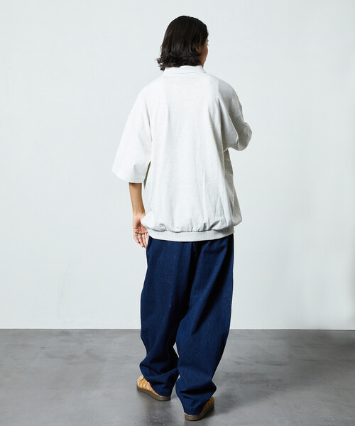 限定展開 FREAK'S STORE OUTDOORS/フリークスアウトドアーズ ワイドシルエット クライミングパンツ/デニム/チノ（デニムパンツ）｜FREAK'S STORE（フリークスストア）