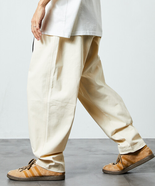 限定展開 FREAK'S STORE OUTDOORS/フリークスアウトドアーズ ワイドシルエット クライミングパンツ/デニム/チノ（デニムパンツ）｜FREAK'S STORE（フリークスストア）