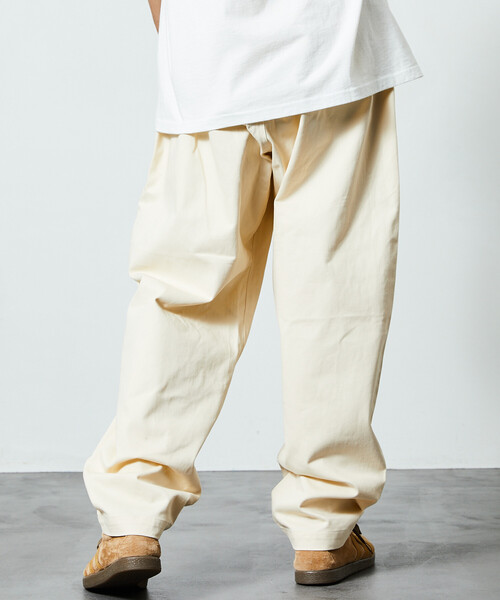 限定展開 FREAK'S STORE OUTDOORS/フリークスアウトドアーズ ワイドシルエット クライミングパンツ/デニム/チノ（デニムパンツ）｜FREAK'S STORE（フリークスストア）