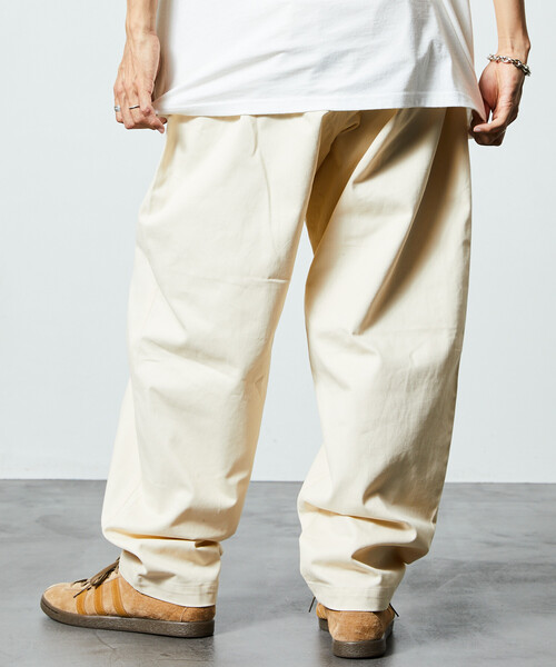 限定展開 FREAK'S STORE OUTDOORS/フリークスアウトドアーズ ワイドシルエット クライミングパンツ/デニム/チノ（デニムパンツ）｜FREAK'S STORE（フリークスストア）