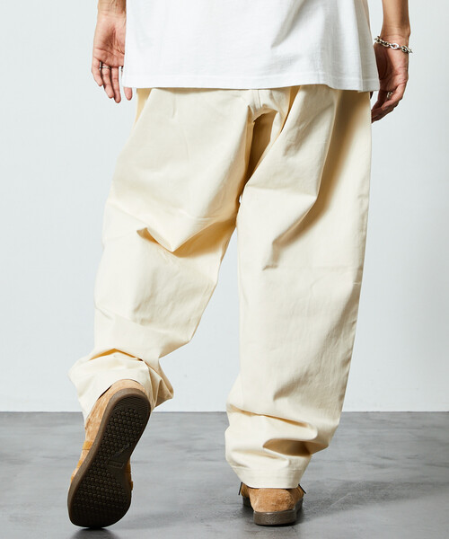 限定展開 FREAK'S STORE OUTDOORS/フリークスアウトドアーズ ワイドシルエット クライミングパンツ/デニム/チノ（デニムパンツ）｜FREAK'S STORE（フリークスストア）