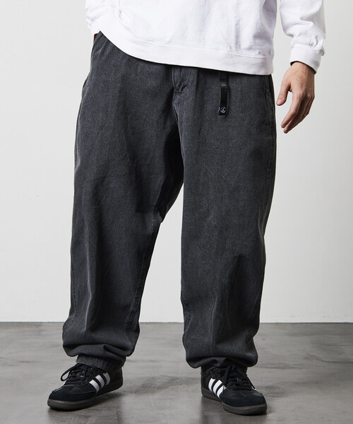 限定展開 FREAK'S STORE OUTDOORS/フリークスアウトドアーズ ワイドシルエット クライミングパンツ/デニム/チノ（デニムパンツ）｜FREAK'S STORE（フリークスストア）