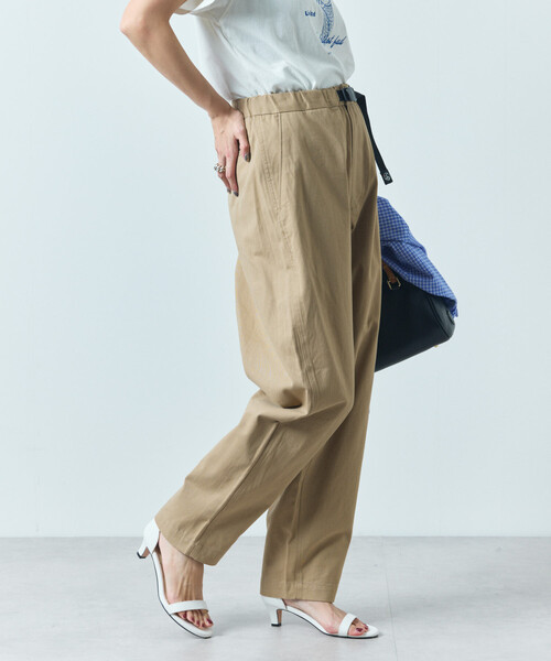 限定展開 FREAK'S STORE OUTDOORS/フリークスアウトドアーズ ワイドシルエット クライミングパンツ/デニム/チノ(チノパンツ)|FREAK'S STORE(フリークスストア)