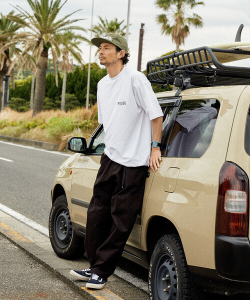 限定展開 FREAK'S STORE OUTDOORS/フリークスアウトドアーズ ワイドシルエット クライミングパンツ/デニム/チノ(チノパンツ)|FREAK'S STORE(フリークスストア)