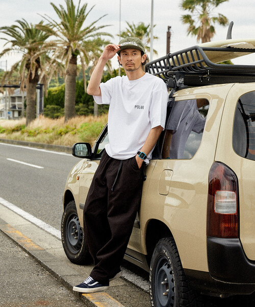 限定展開 FREAK'S STORE OUTDOORS/フリークスアウトドアーズ ワイドシルエット クライミングパンツ/デニム/チノ(チノパンツ)|FREAK'S STORE(フリークスストア)