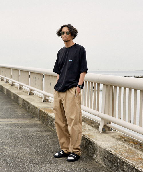 限定展開 FREAK'S STORE OUTDOORS/フリークスアウトドアーズ ワイドシルエット クライミングパンツ/デニム/チノ(チノパンツ)|FREAK'S STORE(フリークスストア)