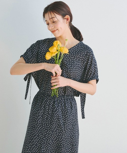 Droite lautreamont / ドロワットロートレアモン シアーシャツ≪手洗い可能≫ Droite lautreamont（ドロワットロートレアモン）の「シアー