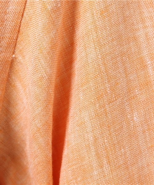 La TOTALITE（ラトータリテ）の「フレンチリネン2WAYシャツ（シャツ/ブラウス・レディース・サックスブルー/ピンク系その他/オレンジ・FREE）」の12枚目の写真