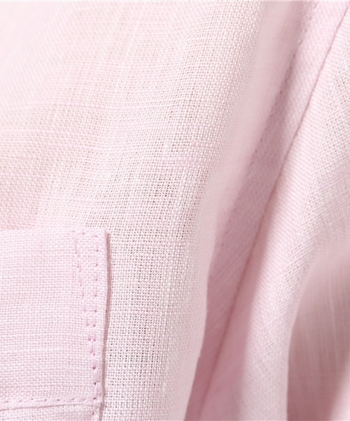 La TOTALITE（ラトータリテ）の「フレンチリネン2WAYシャツ（シャツ/ブラウス・レディース・サックスブルー/ピンク系その他/オレンジ・FREE）」の13枚目の写真