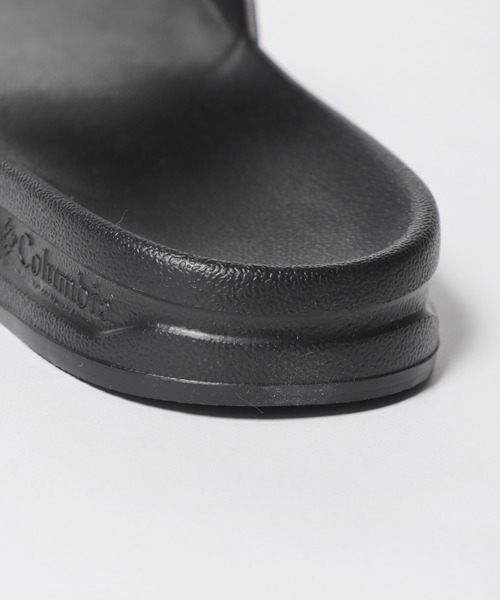 Columbia(コロンビア)の「Columbia/コロンビア HOOD RIVER SLIDE スライドサンダル シャワーサンダル ワンポイント ロゴ(サンダル・メンズ・ブラック/ブルー・8/7/10/9)」の8枚目の写真