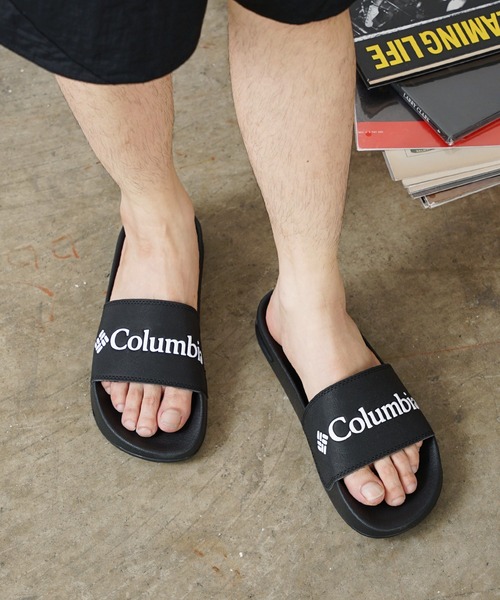 Columbia(コロンビア)の「Columbia/コロンビア HOOD RIVER SLIDE スライドサンダル シャワーサンダル ワンポイント ロゴ(サンダル・メンズ・ブラック/ブルー・8/7/10/9)」の14枚目の写真
