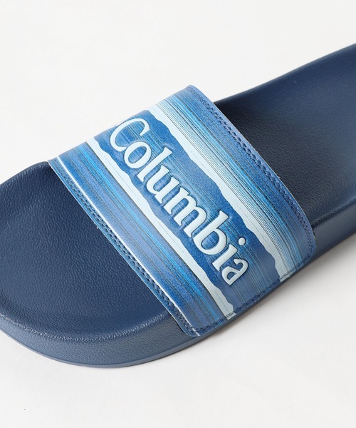 Columbia(コロンビア)の「Columbia/コロンビア HOOD RIVER SLIDE スライドサンダル シャワーサンダル ワンポイント ロゴ(サンダル・メンズ・ブラック/ブルー・8/7/10/9)」の15枚目の写真