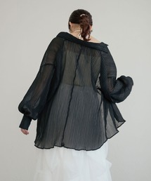 Ambre Ciel | シアーワッシャービッグシャツ／【WEB/EC限定商品】(シャツ/ブラウス)