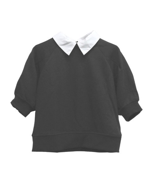 DONOBAN（ドノバン）の「2wayタックスリーブスウェット（スウェット・レディース・ピンク/ブラック/グレー・F）」の11枚目の写真