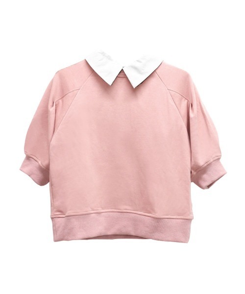 DONOBAN（ドノバン）の「2wayタックスリーブスウェット（スウェット・レディース・ピンク/ブラック/グレー・F）」の6枚目の写真