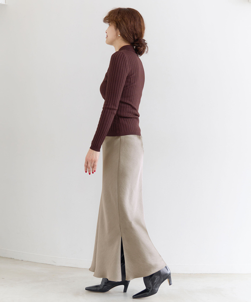 ダブルサテンスカート（スカート）｜IENA（イエナ）のファッション通販