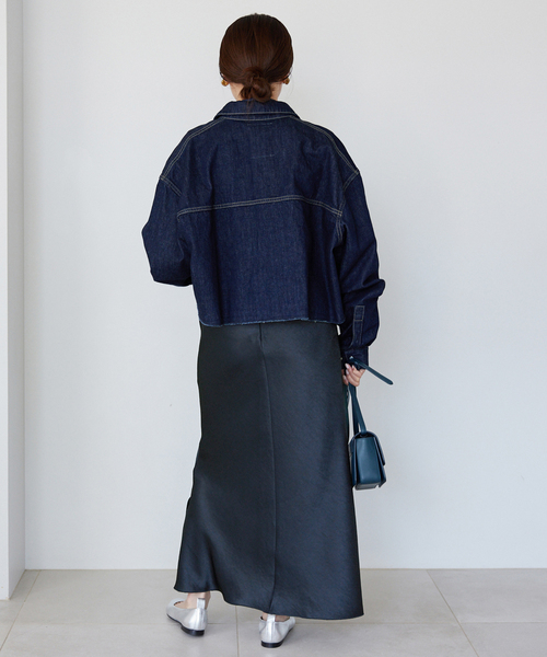 最終お値下げ‼︎ IENA ダブルサテンスカート IENA スカート 「追加3」ダブルサテンスカート レディース