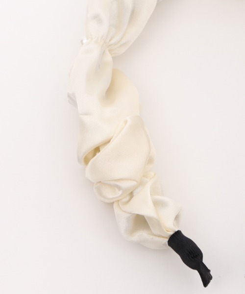 【なな】axes femme カチューシャ　他1点 サテンフリルカチューシャ | axes femme online shop -outlet-