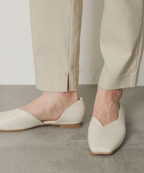 SENSE OF PLACE by URBAN RESEARCH(センスオブプレイスバイアーバンリサーチ)の「ストレッチスリムテーパードパンツ(その他パンツ・レディース・ブラック/ライトベージュ/モカ・SMALL/MEDIUM/X-SMALL/LARGE/TALL)」の15枚目の写真