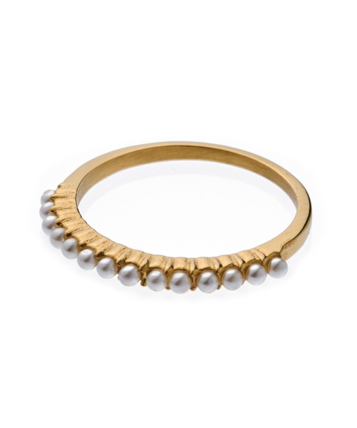 CENE（セネ）の「【CENE】セネ/ハーフエタニティリング（リング・レディース・ゴールド・#11/#9）」の7枚目の写真