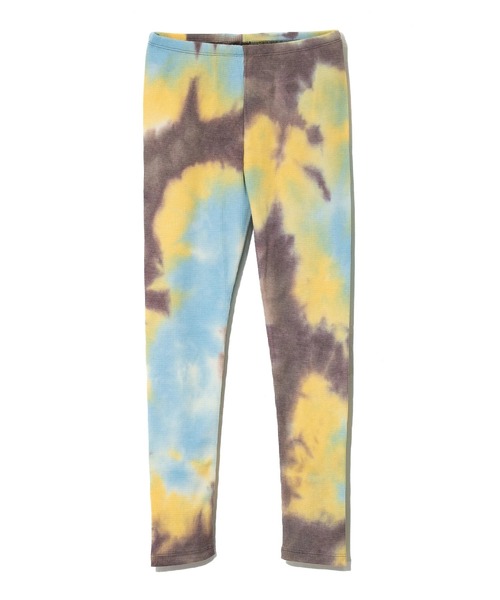 Healthknit(ヘルスニット)の「Healthknit/ヘルスニット LEGGINGS ワッフルタイダイ(レギンス/スパッツ・レディース・ブラウン/ライトブルー・MEDIUM/LARGE)」の2枚目の写真