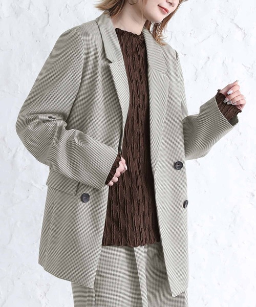 n'OrLABEL(ノアールレーベル)の「『ウェーブハイネックカットソー』(Tシャツ/カットソー・レディース・ライトグレー/ブラック/アイボリー/ダークブラウン・1/2)」の8枚目の写真